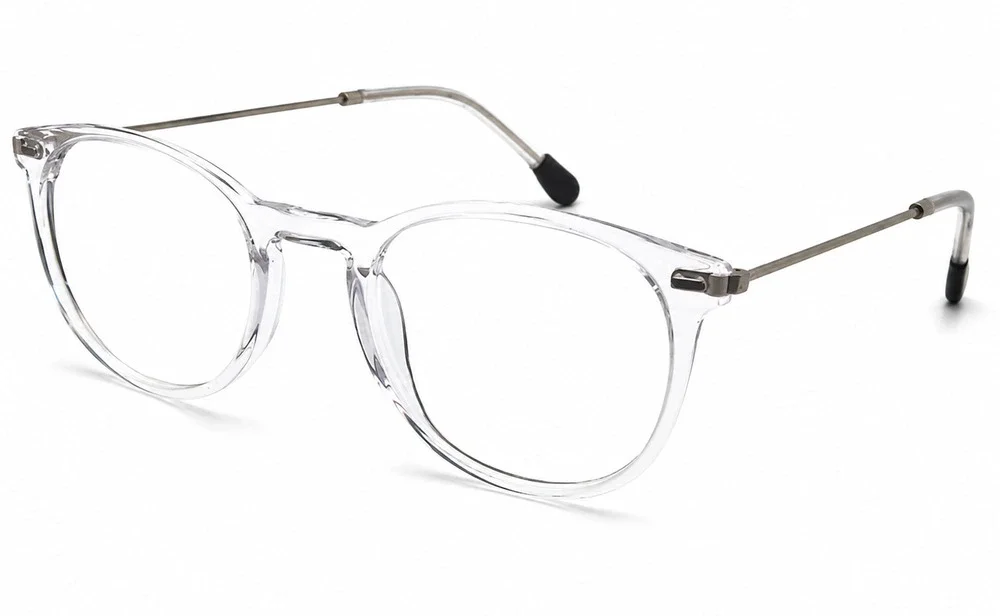 SEAN JOHN SJO130 971 CRYSTAL CLEAR EYEGLASSES FRAMES 52-22-150 AUTHENTIC